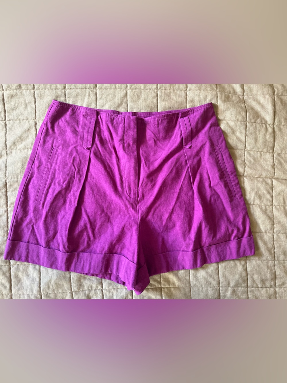 Pink/Magenta Sézane Shorts